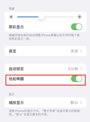 陇南苹果授权维修站分享iPhone轻点无法唤醒怎么办