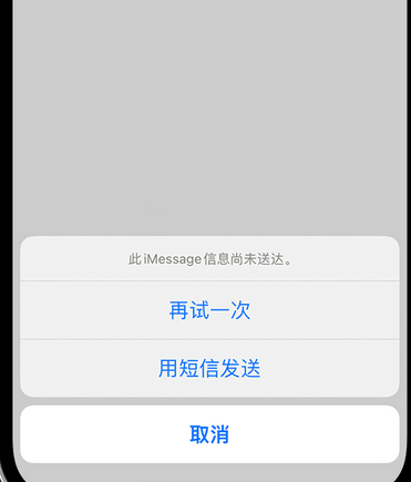 陇南apple维修iPhone上无法正常发送iMessage信息