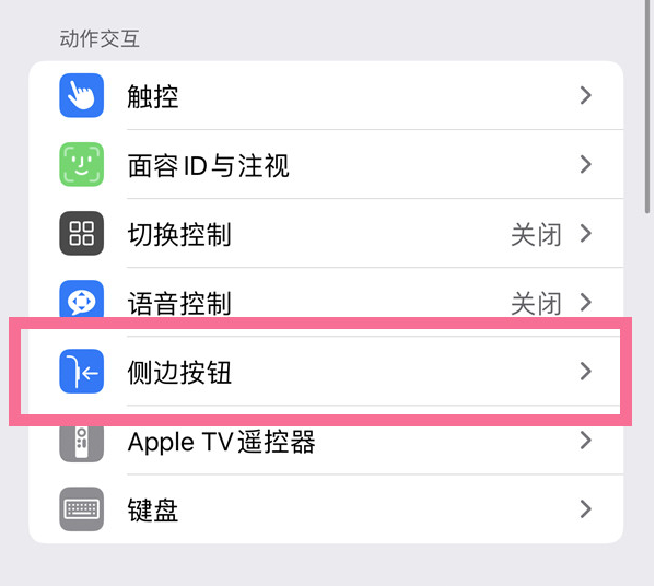 陇南苹果14维修店分享iPhone14 Plus侧键双击下载功能关闭方法 