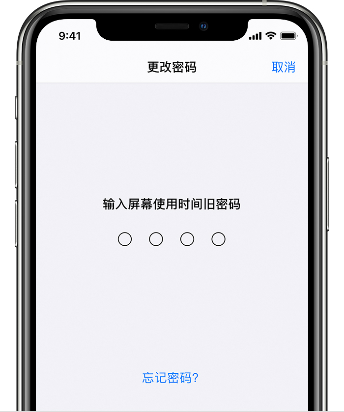 陇南苹果手机维修分享iOS 14 忘记屏幕使用时间密码怎么办 